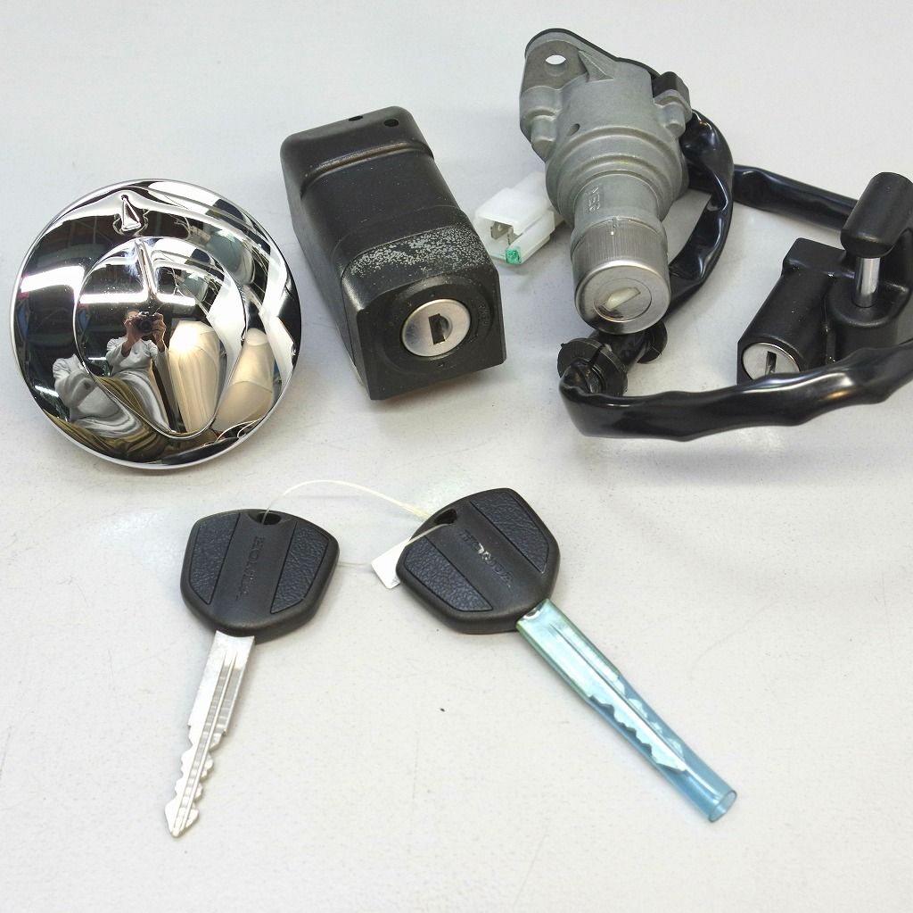 ホンダ 純正 キーセット VT750C C2 シャドウ750 2007-10年 35010-MFE-641 35010-MFE-640