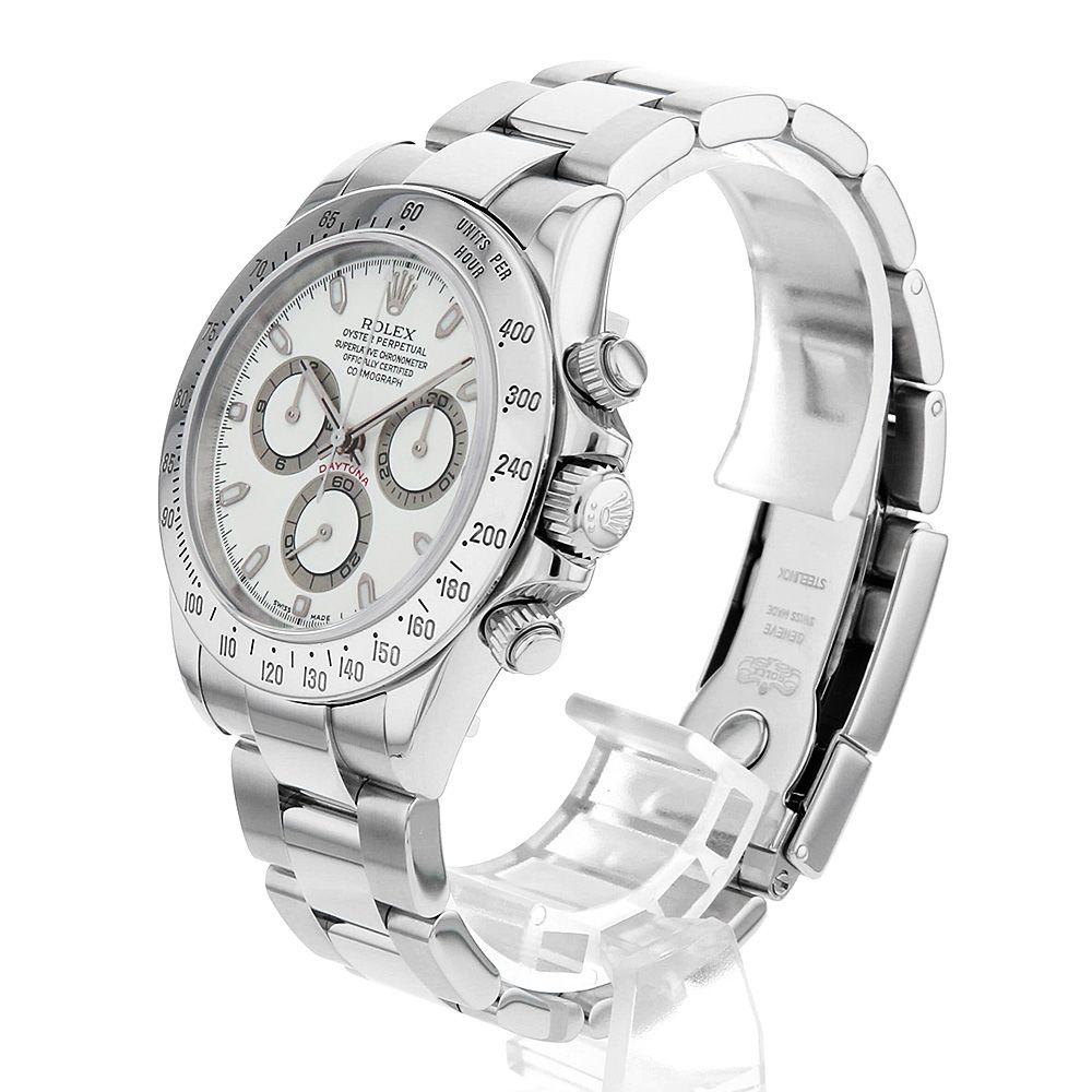 ロレックス デイトナ 116520 アイボリー K番 中古 メンズ トケマー  