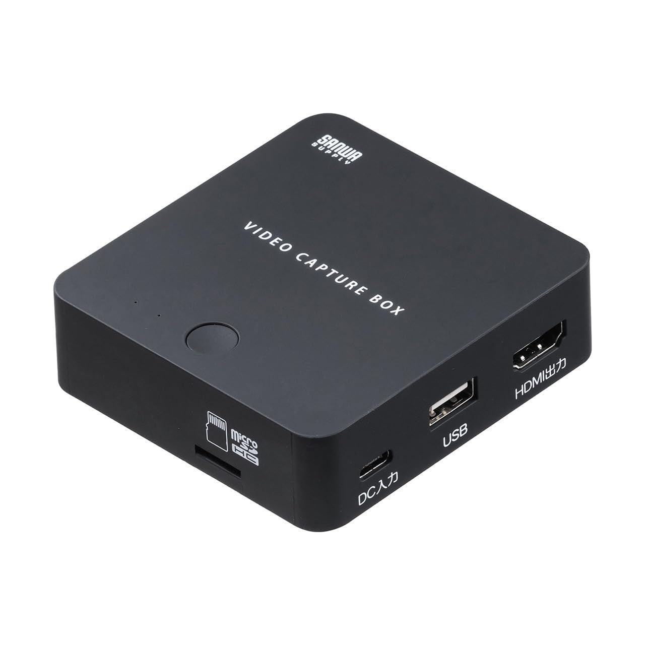 新品 サンワダイレクト ビデオキャプチャー VHS データ化 PC不要 USB/microSD保存 HDMI出力 400-MEDI046