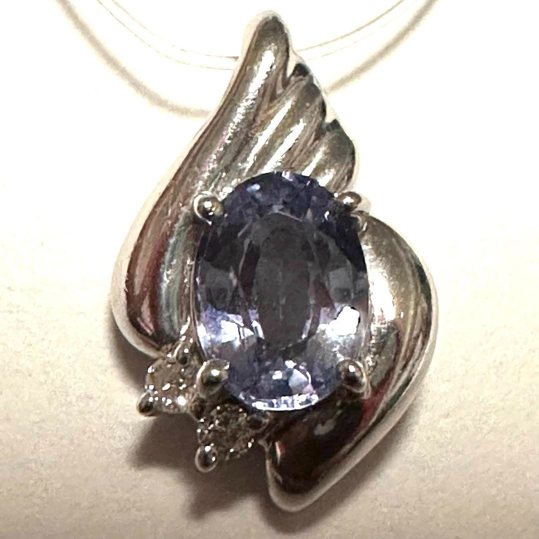 ジュエリーマキ ペントップ チャーム PT850 アクアマリン ダイヤモンド