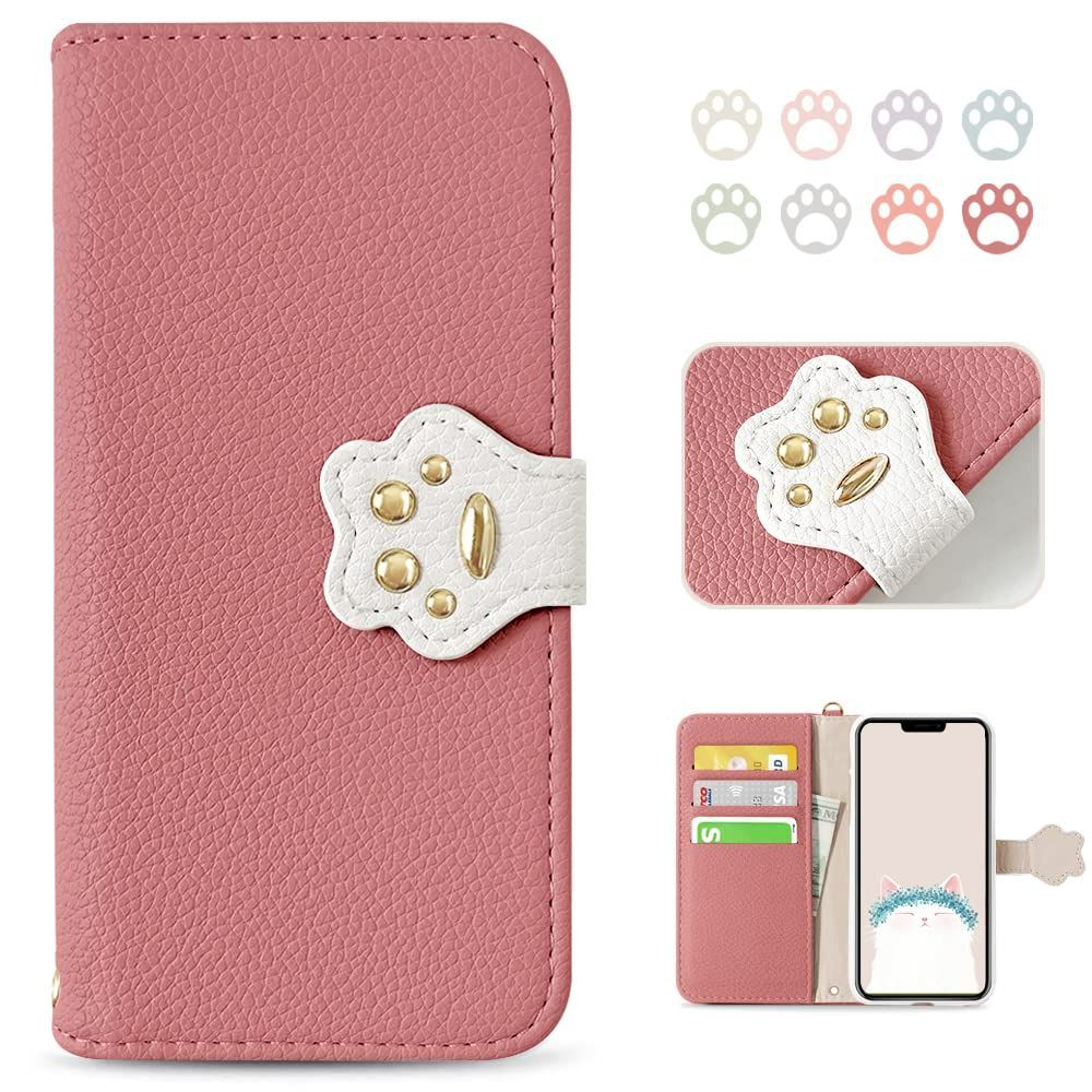 【新着商品】MAGICASE 適応iPhone 14 ケース 手帳型 可愛い iPhone14 手帳型ケース 人気 猫 アイフォン 14 ケース 手帳型 動物 スマホケース iPhone 14 ケース 手帳型 女性 かわいい カード収納 スタンド