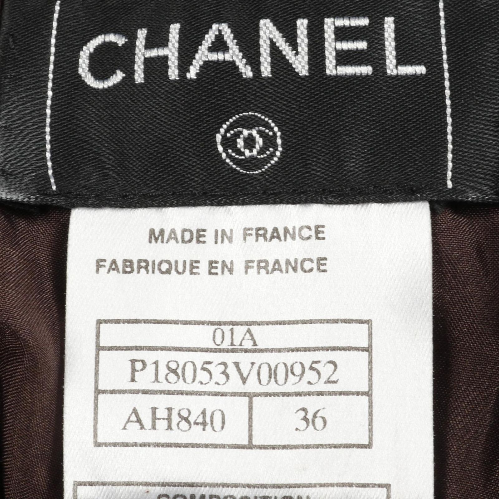 シャネル　レザースカート シャネル CHANEL スカート P18053V00952 レザー スカート