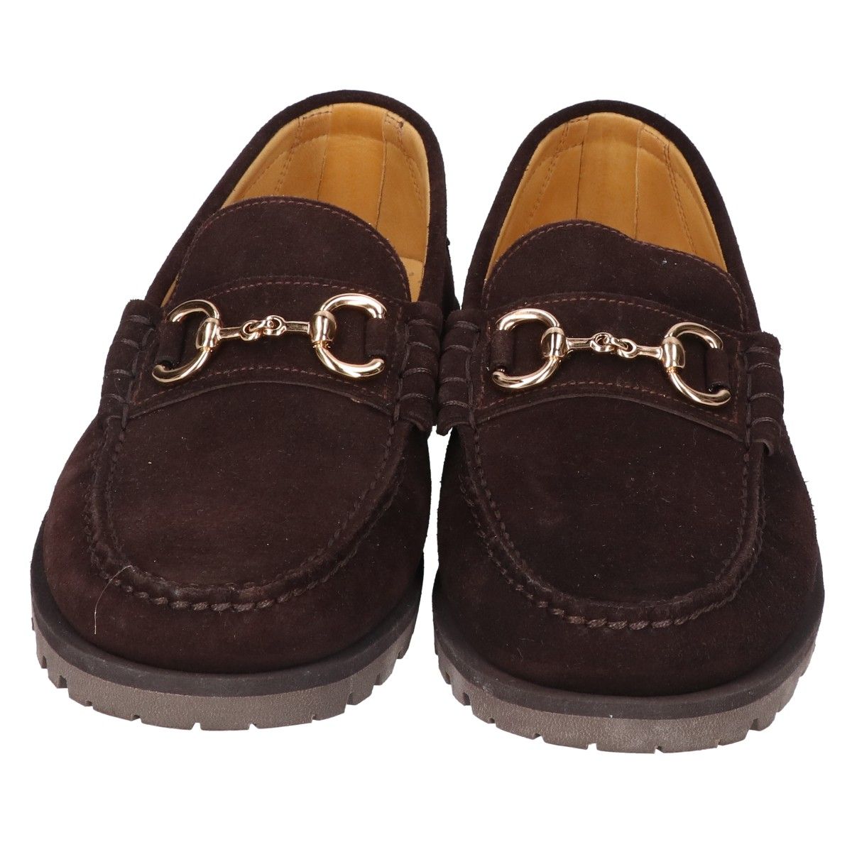 UNITED ARROWS×Paraboot スウェードビットローファーブラウン 美品】UNITED ARROWS×Paraboot スウェードビットローファー