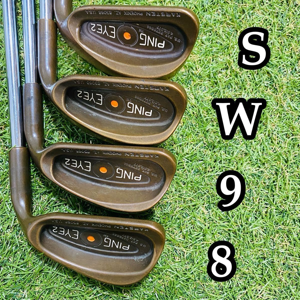 激レア】ピン EYE2 ベリリウムカッパー 黒ドット メンズアイアン 7本