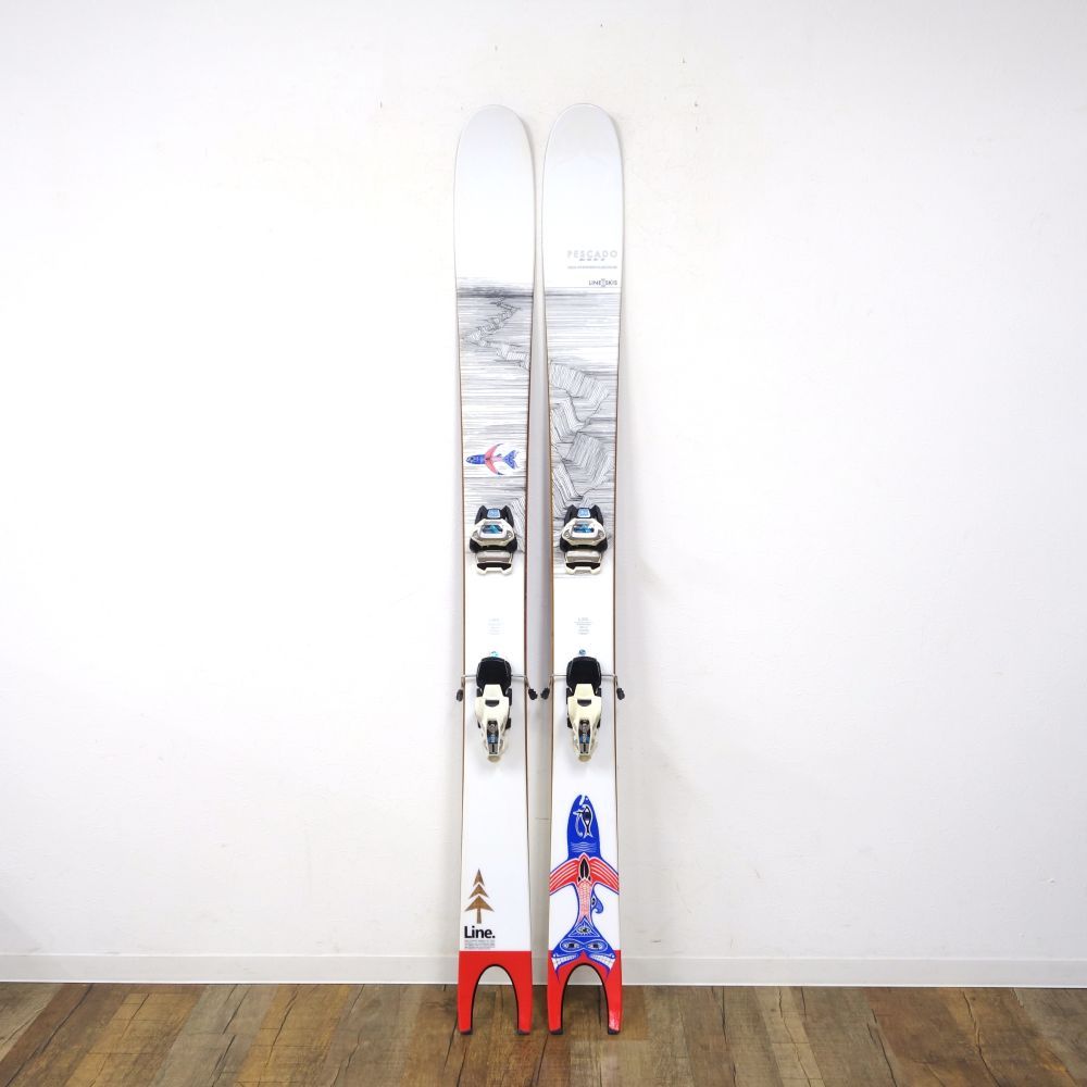 極美品 ライン LINE PESCADO 180cm 125ｍｍ ビンディング 