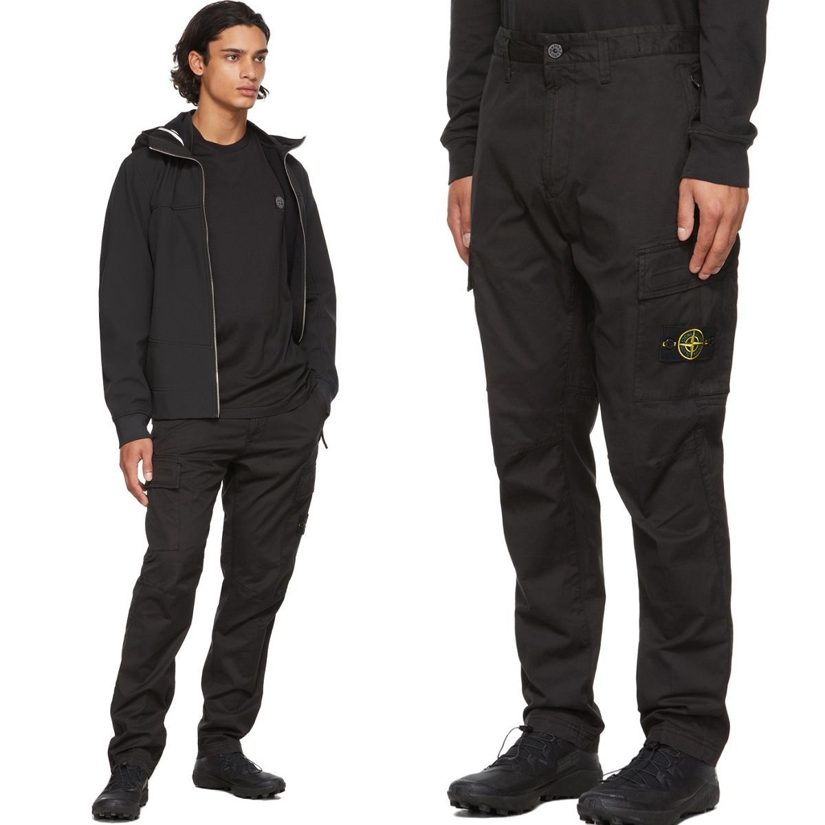 5 STONE ISLAND ストーンアイランド 751530510 V0029 ブラック