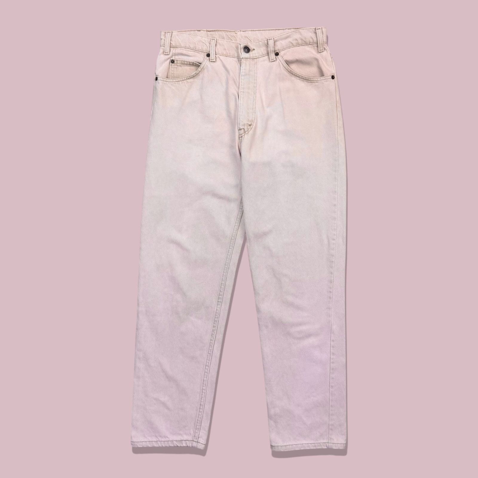 90s アメリカ製 Levi’s リーバイス 540 オーバーダイピンクジーンズ デニムパンツ ジーパン 後染め
