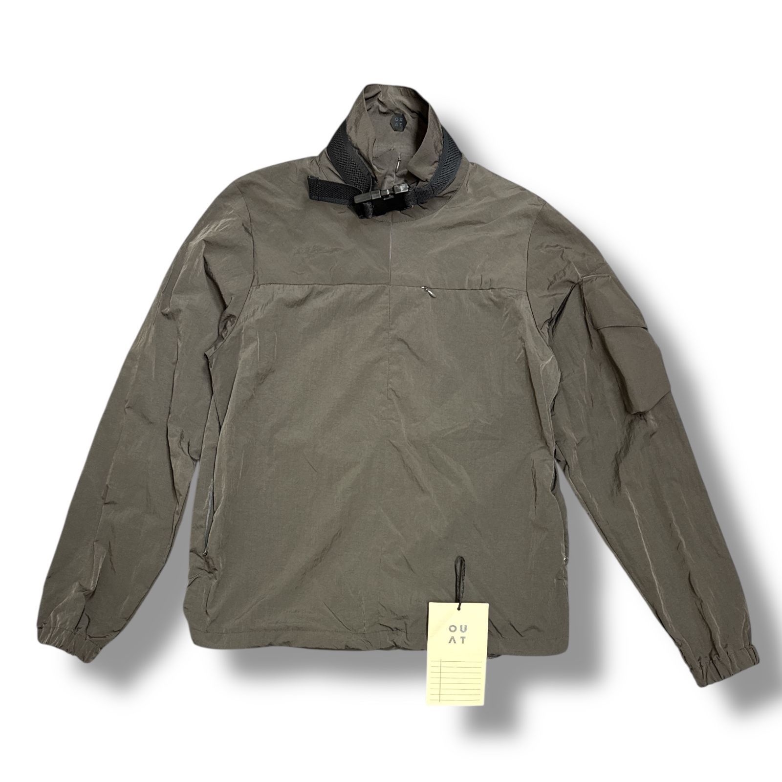 参考上代42900円 OUAT 24SS TEST SHIRTS テストシャツ ナイロンジャケット ブルゾン オーユーエーティー O009004SH 3 92764A4