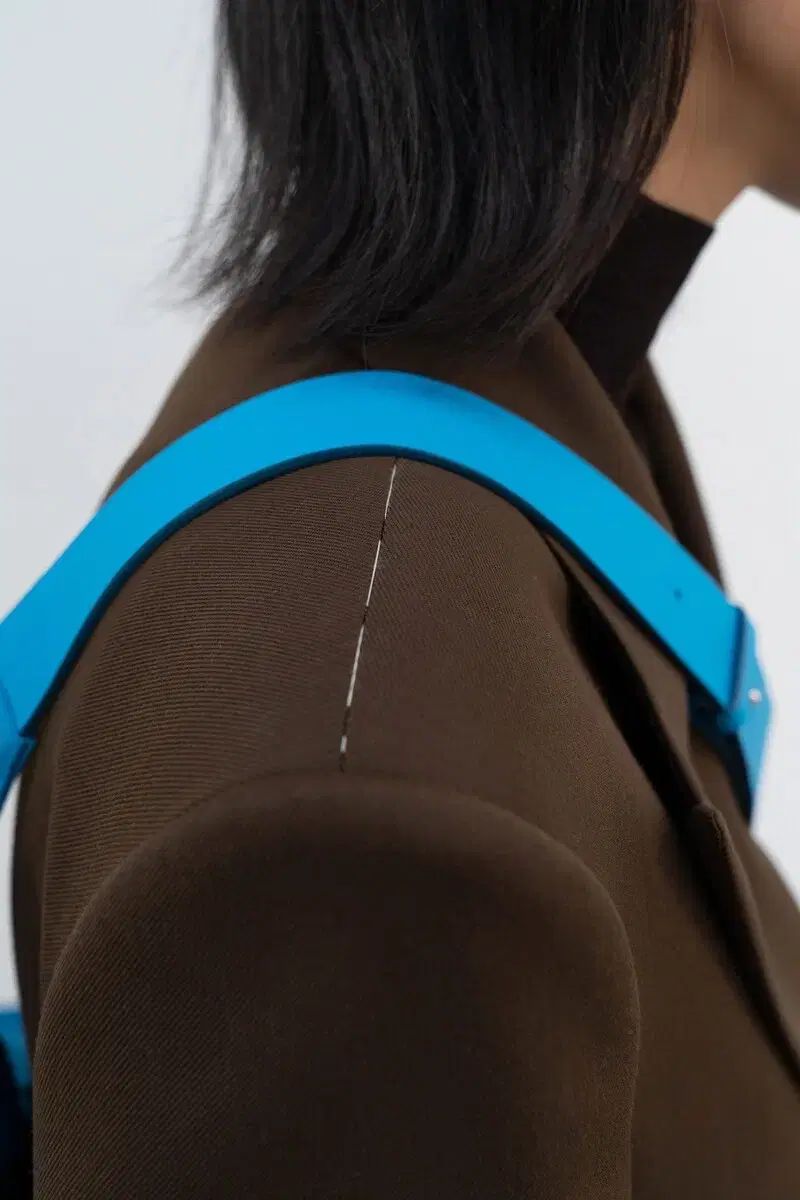 LOW CLASSIC ロウ クラシック ダブル ブレーザー カーキ M