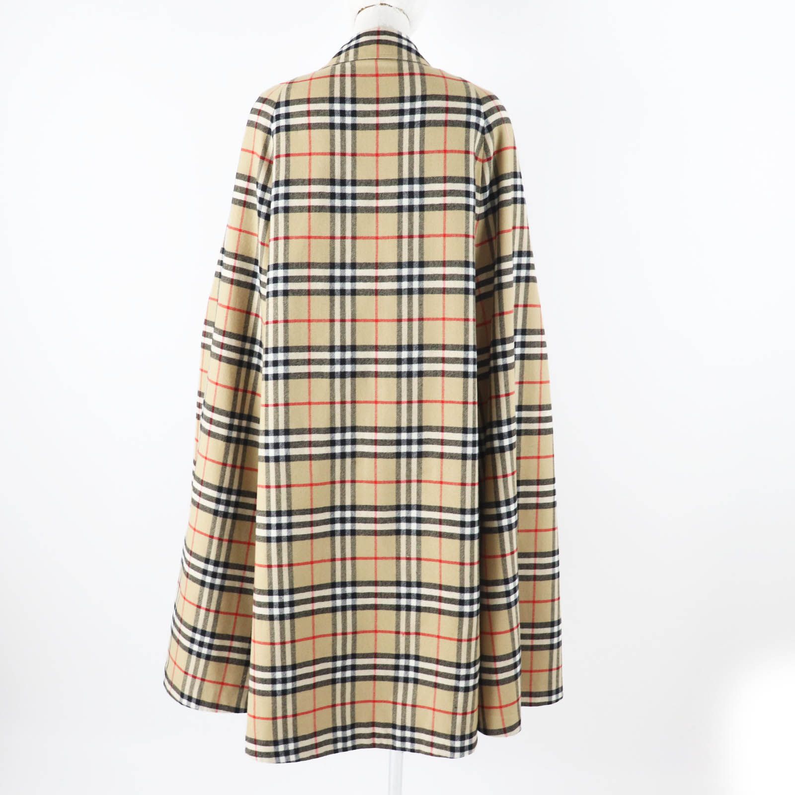 Burberry's ケープコート　ベージュチェック Coat ファッション Burberrys ベージュ チェック柄 ポンチョ