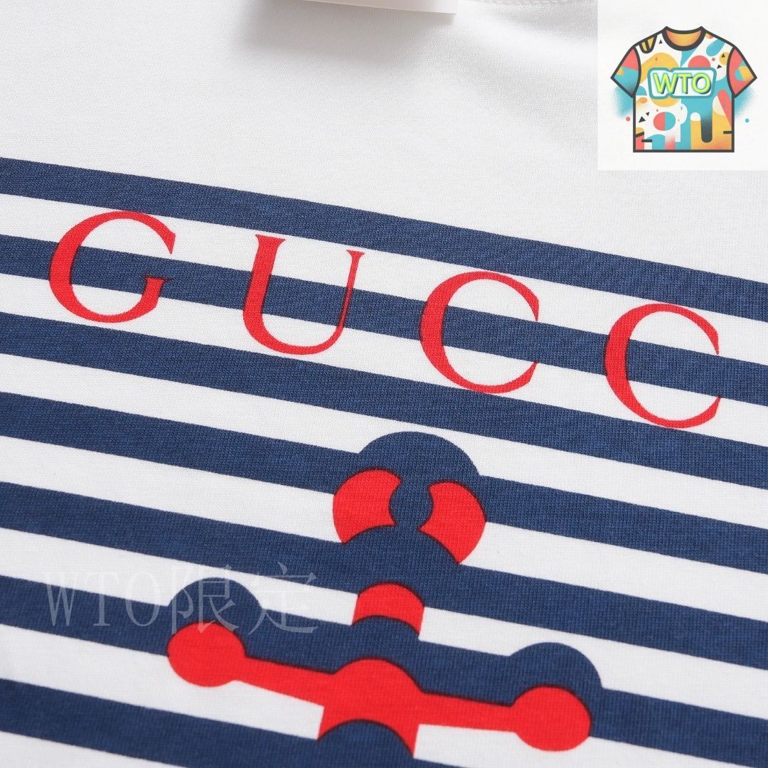 GUCCI ロゴプリント Tシャツ ホワイト 今日WTO】GUCCI ロゴプリント ホワイト シャツ-AO56 - メルカリ