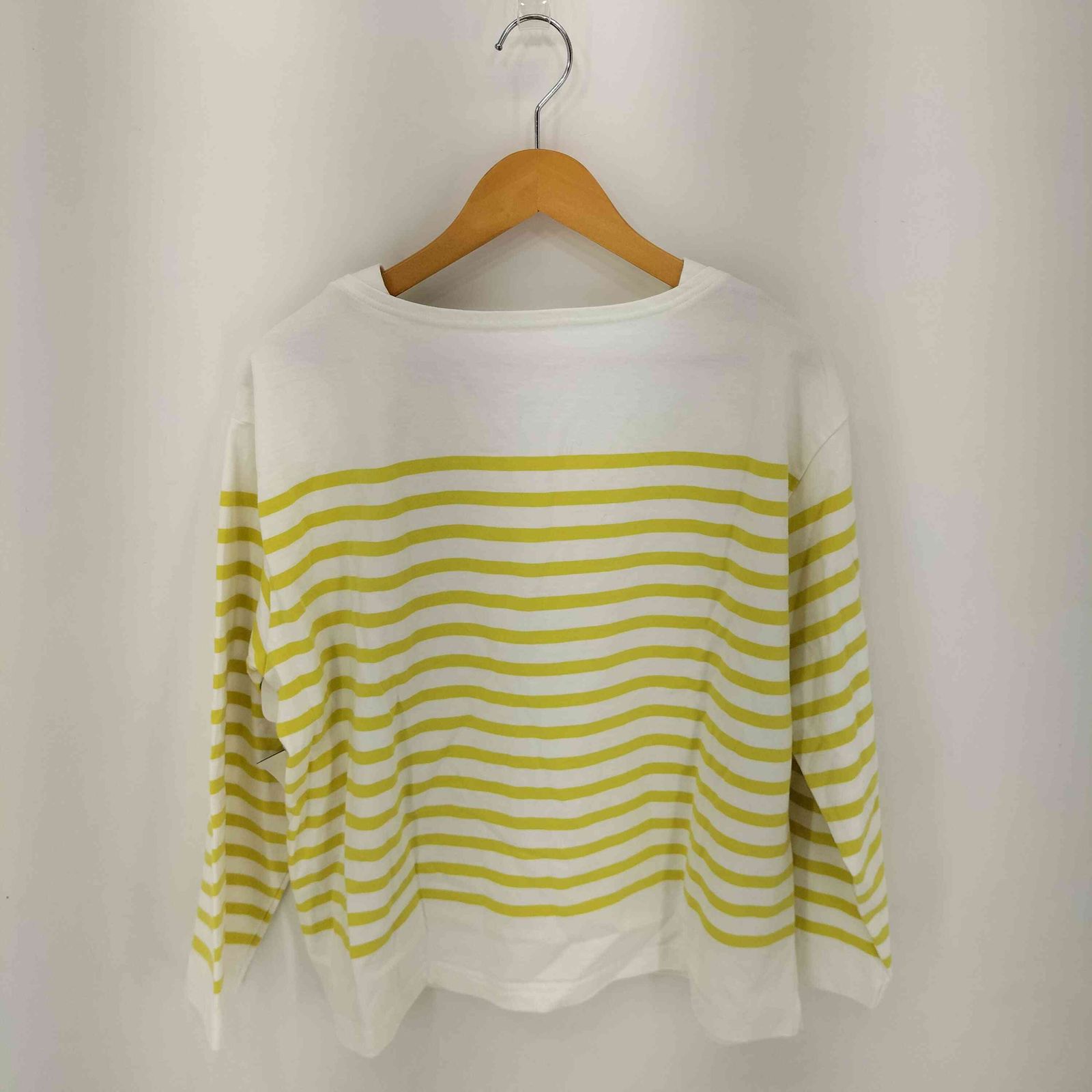 ネストローブ nest Robe 24SS コットンバスクパネルボーダープル