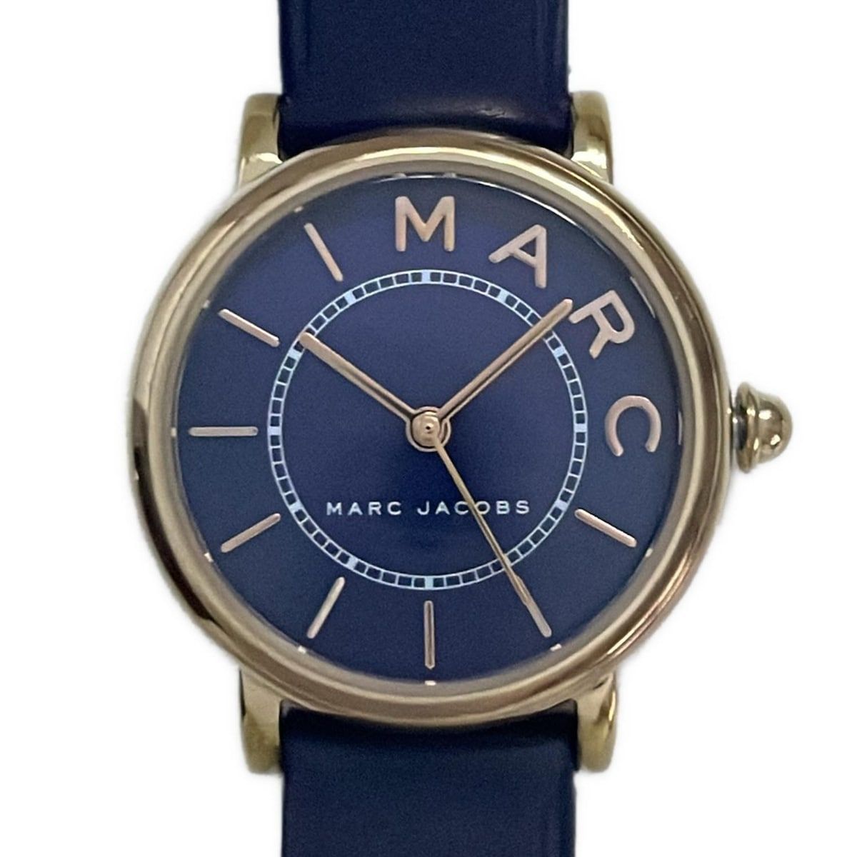 【美品】MARKC BY MARC JACOBS 腕時計　ネイビー マークバイマークジェイコブス 時計/ベイカー/MBM1329/ネイビー