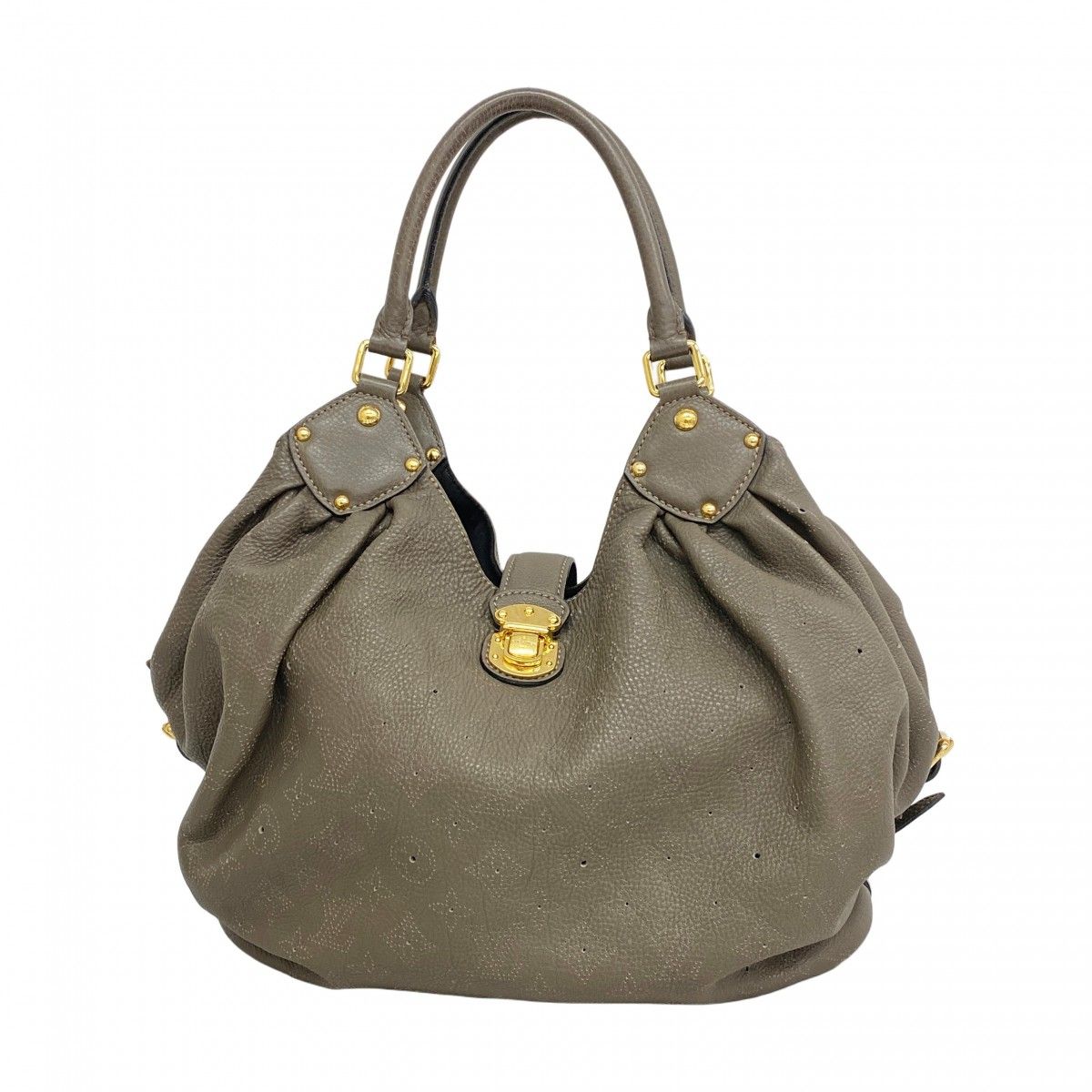 5da1351】ルイヴィトン ショルダーバッグ マヒナ XL M93119 トープ  