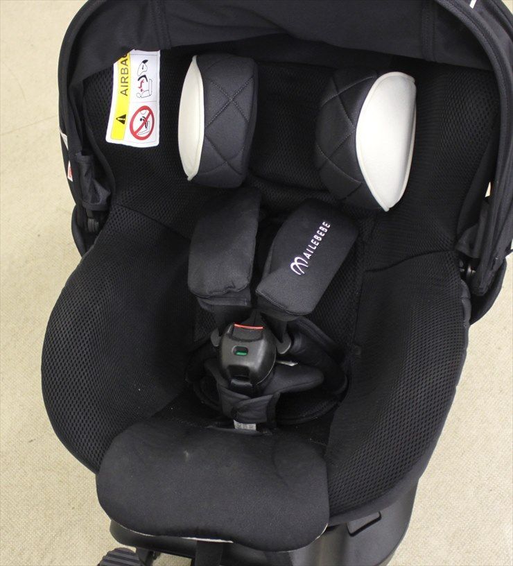 チャイルドシート エールベベ・クルット6i グランス ブラック ISOFIX