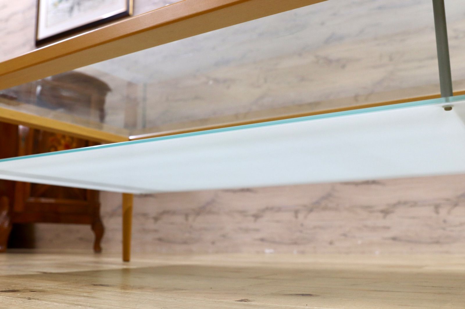 リビングテーブル ガラステーブル