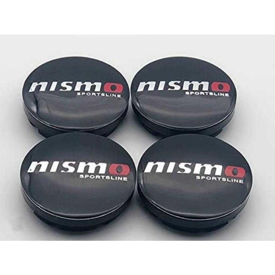 全国無料，大人気 ★日産 NISMO★ホイールセンターキャップ ハブキャップ ホイールカバー センターキャップ バッジ ステッカー 56mm 4個セット その他