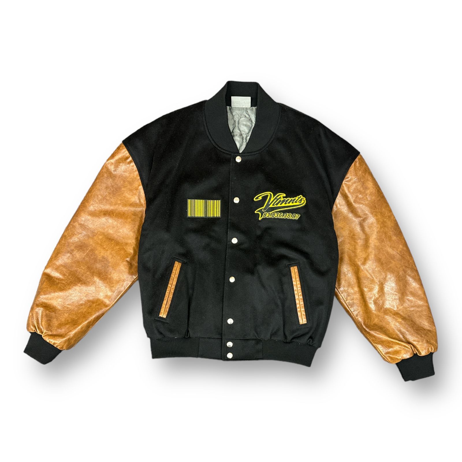 vetements/vtmnts】 レザースカジャン 二量体