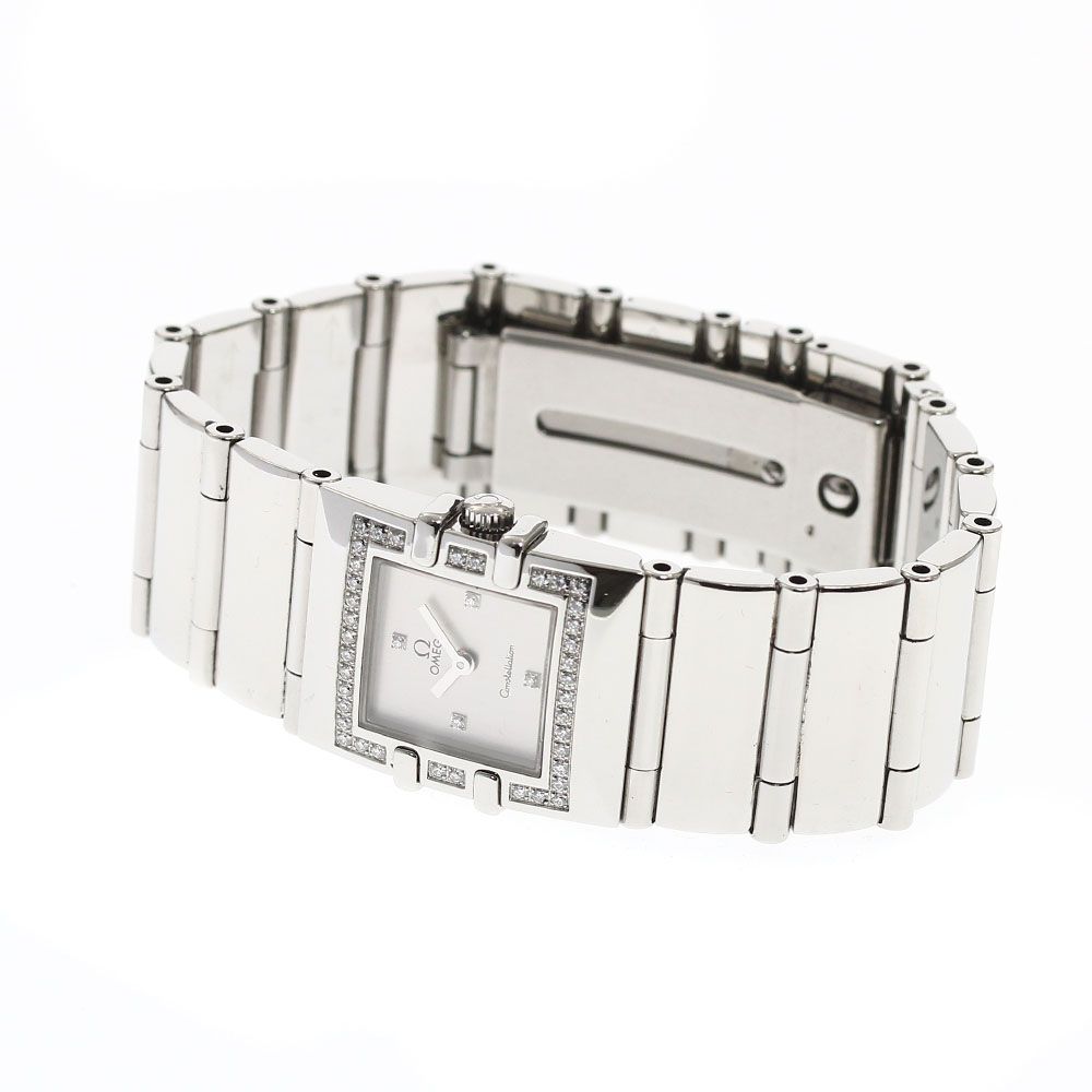 オメガ OMEGA 1528.36 コンステレーション カレ クアドラ ダイヤベゼル  