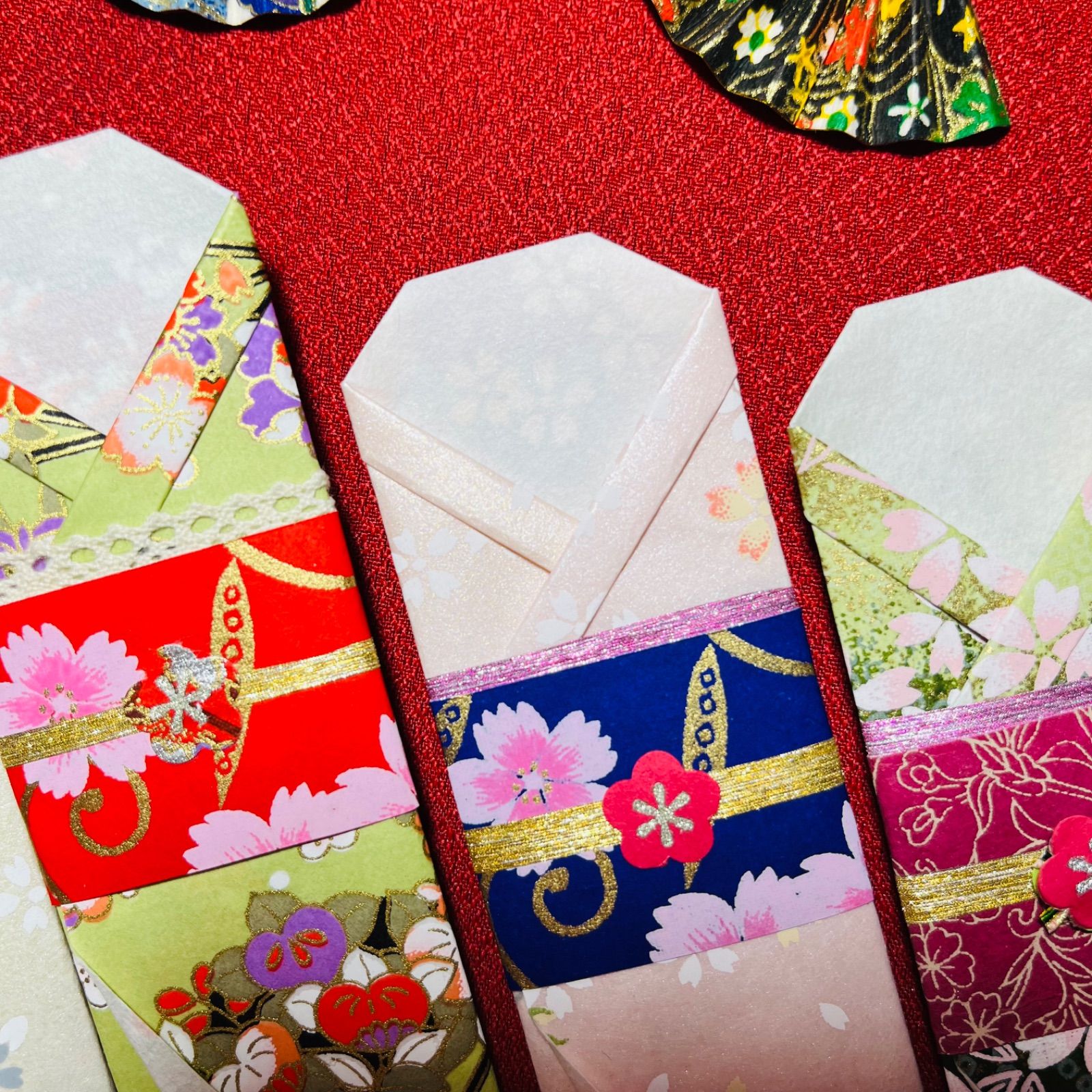 【専用 他とおまとめ】着物のお祝い袋◇友禅和紙◇婚礼 祝儀袋 色打掛 結婚式 着物 友禅和紙 ウェルカムボード 和装 前