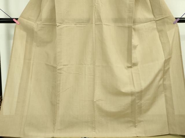 平和屋着物□極上 夏物 細美上布 伝統工芸士 阿部茂良 苧麻 色無地