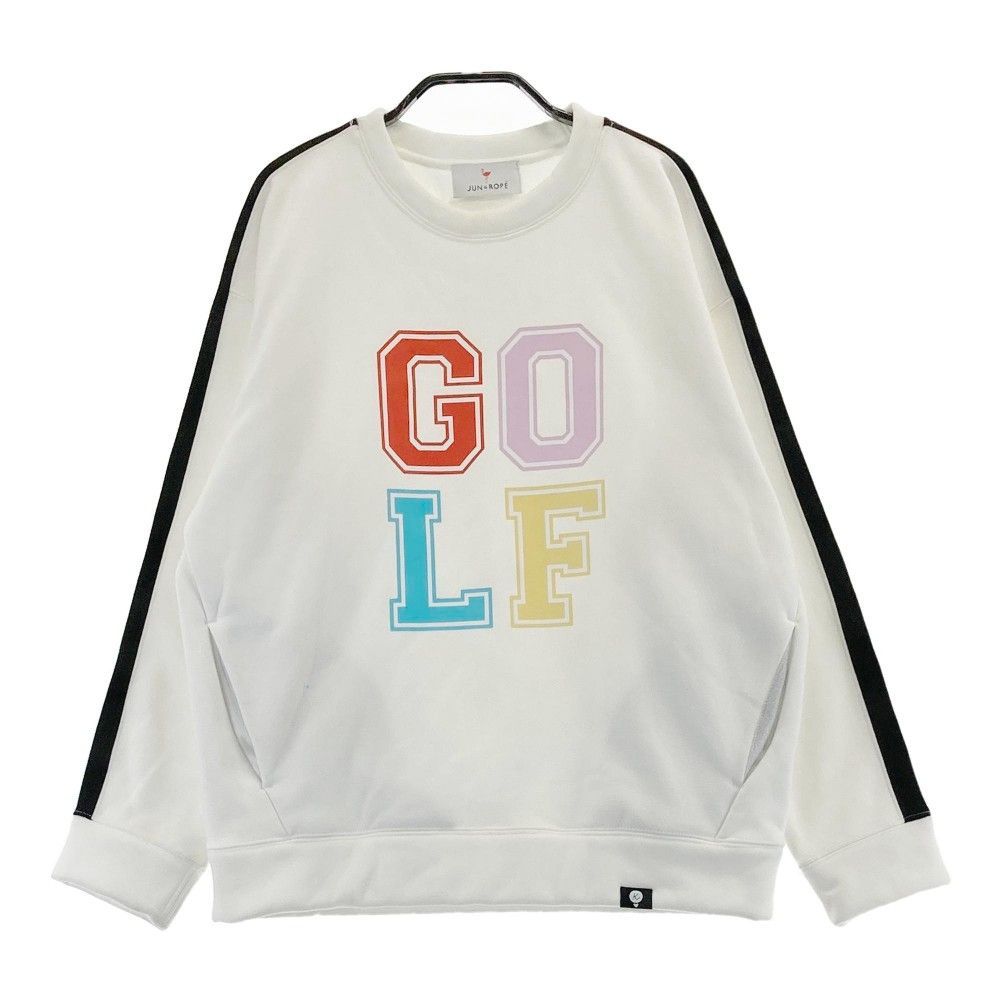 サイズ：M JUN&ROPE ジュン アンド ロペ 裏起毛 スウェットトレーナー