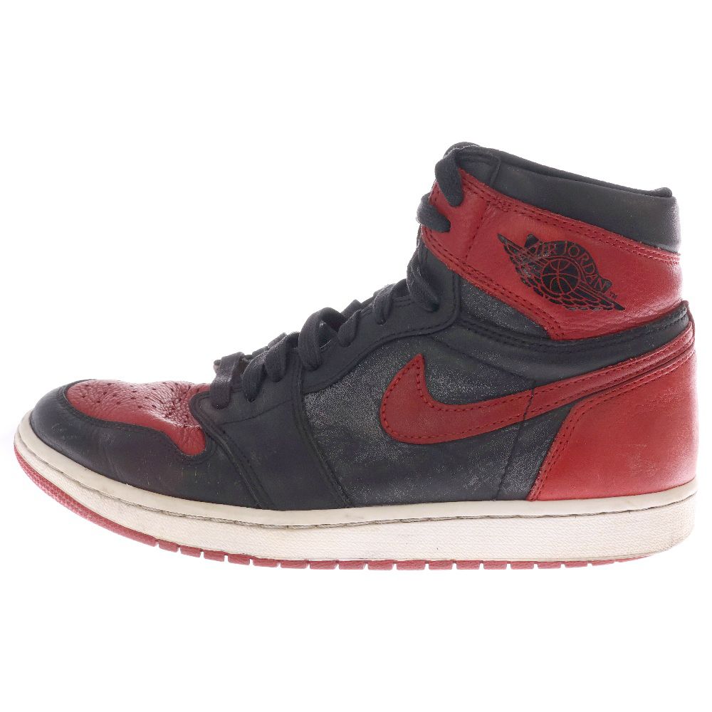 NIKE (ナイキ) 16年製 AIR JORDAN 1 RETRO HIGH OG BANNED BRED 555088 