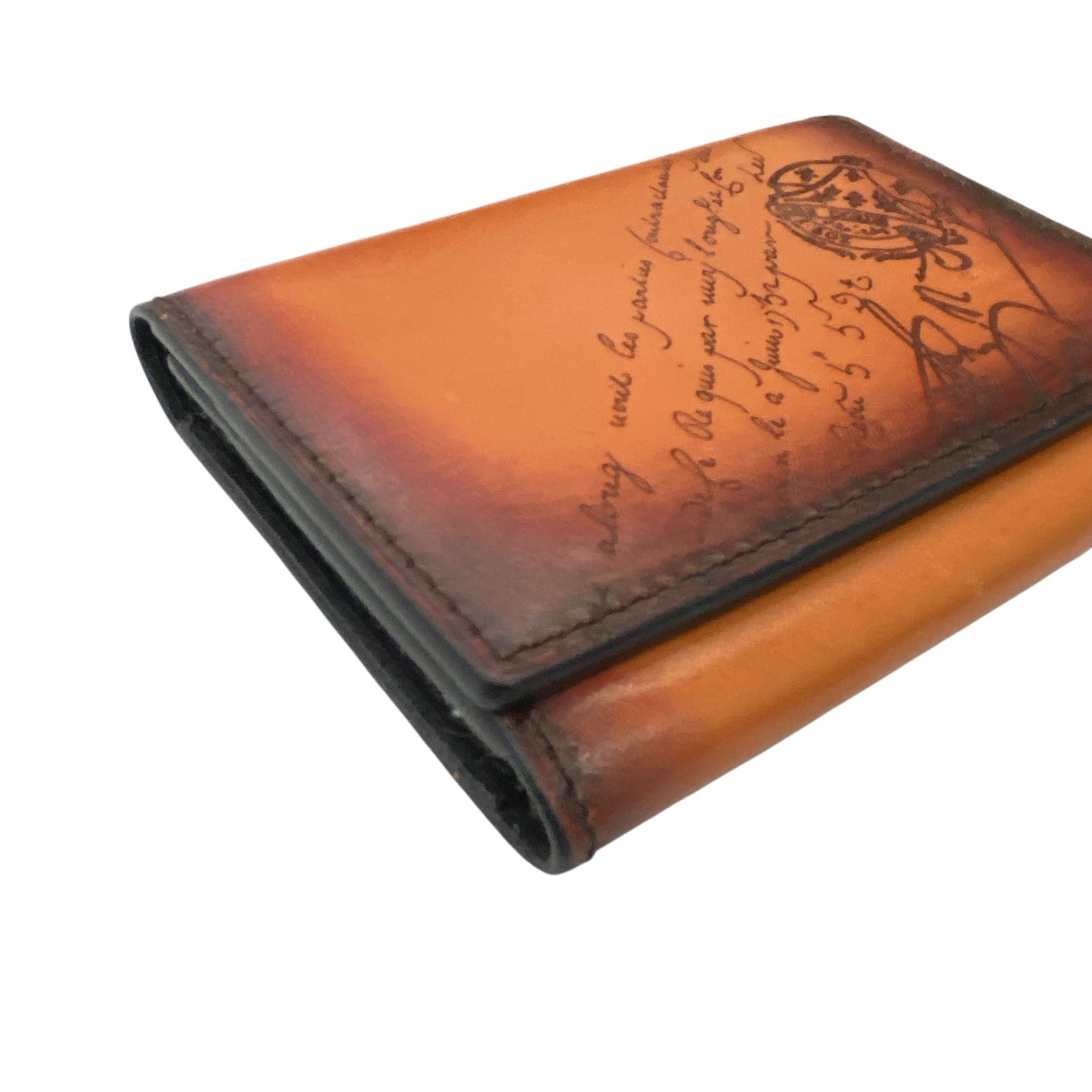 ☆EM1035 BERLUTI ベルルッティ スクリット カリグラフィ レザー