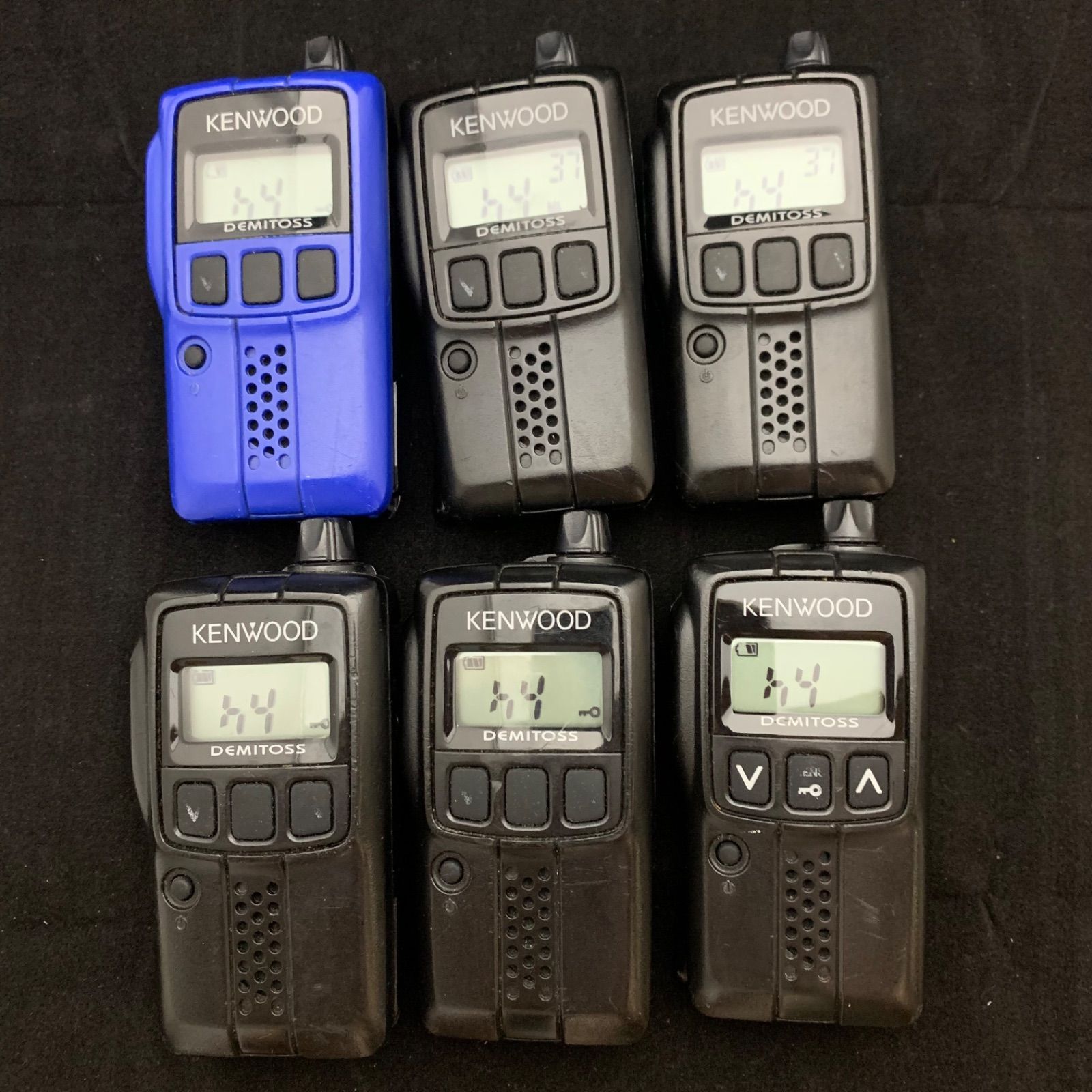 ②送受信確認済み KENWOOD トランシーバー UBZ-EA20R 6台セット 充電器