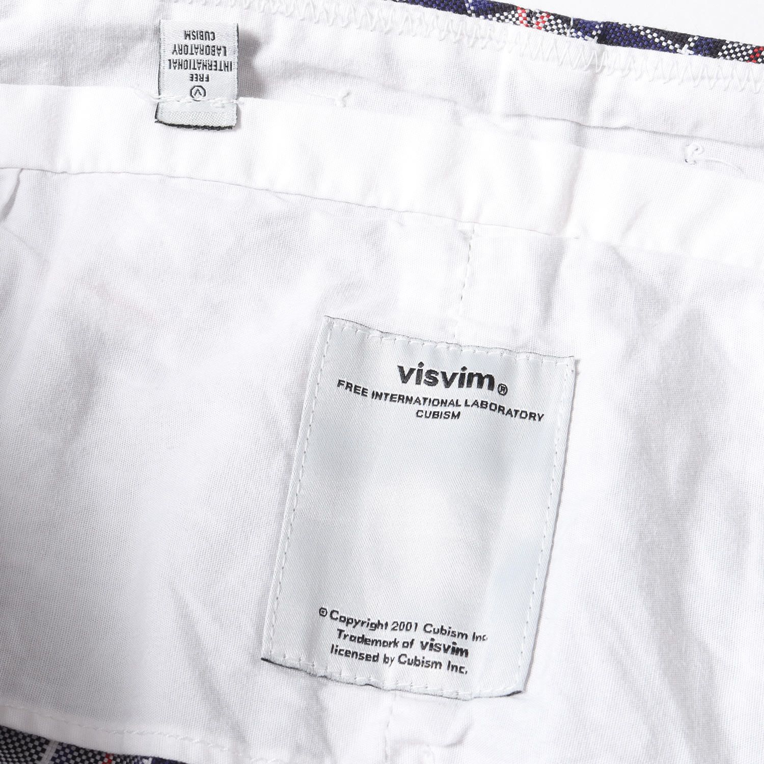 visvim ビズビム パンツ サイズ:M F.I.L限定 タータンチェック