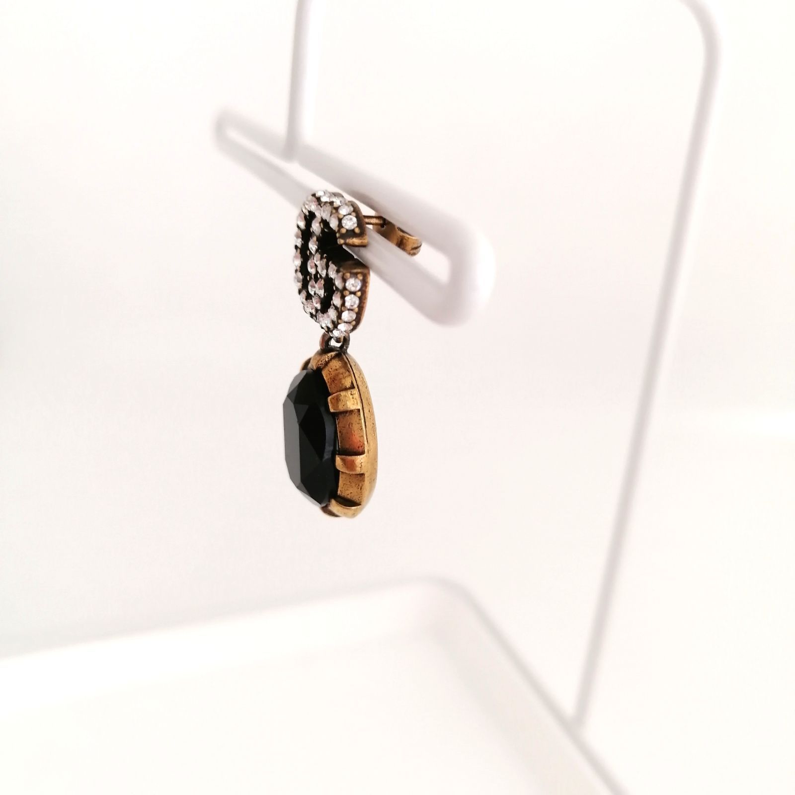 【極美品・洗浄済み✨】グッチ マーモント ダブルG ピアス 片耳 ダブルG （美品）グッチ GUCCI ダブルGシングルピアス 片ピアス