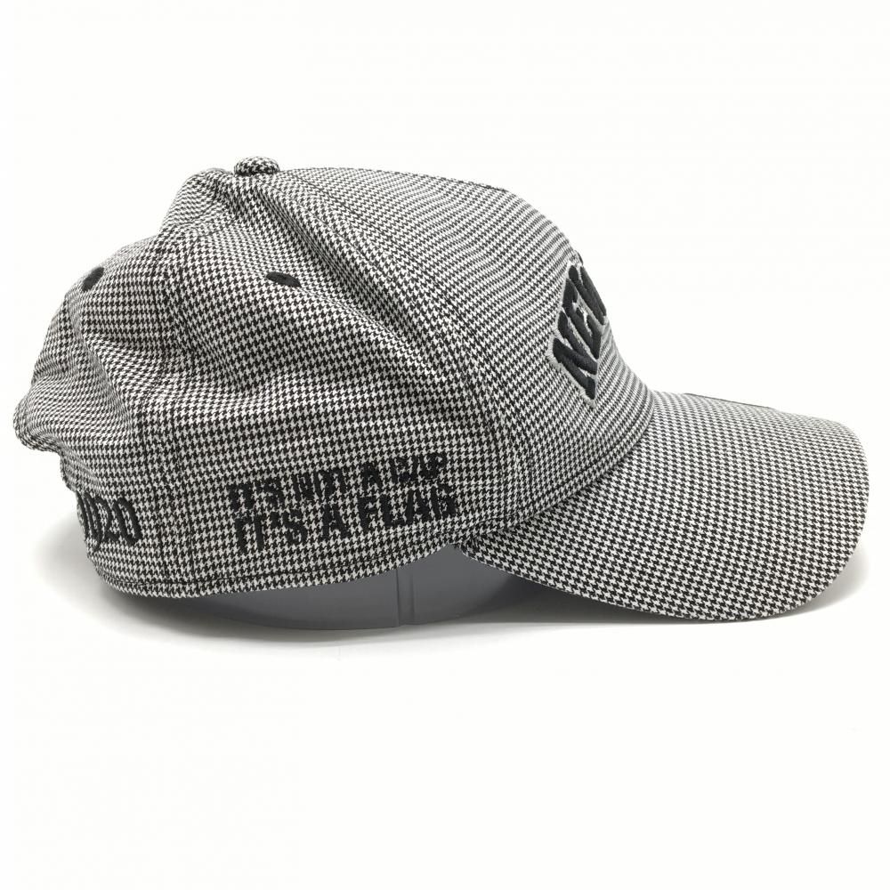 【人気商品】 キャップ 超美品】ニューエラ 黒×白 New ゴルフウェア 千鳥格子 レディースウェア