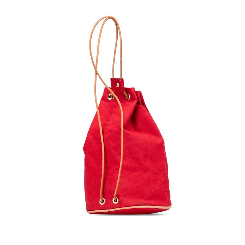 エルメス　ポロションミミル　ブラウン 美品 HERMES ポロションミミル ブラウン（エルメス ポロション
