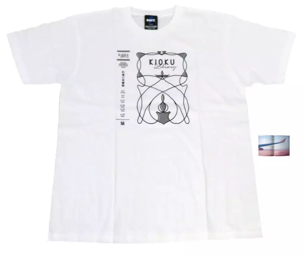 入荷now 買えない 中古】Tシャツ 坂本真綾 Lサイズ ホワイト Tシャツ(缶バッジ付) ミュージシャン