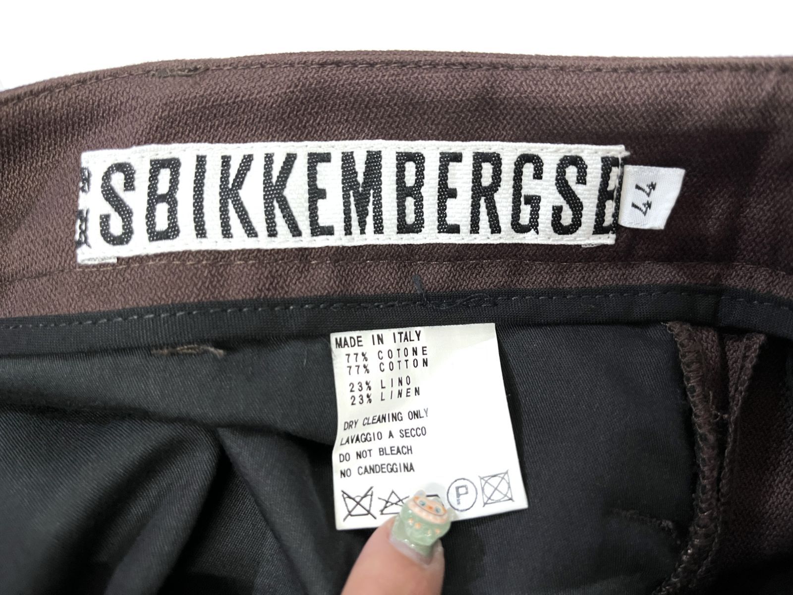 90s Dirk Bikkembergs Cotton Pants Dirk Bikkenbergs Dirk