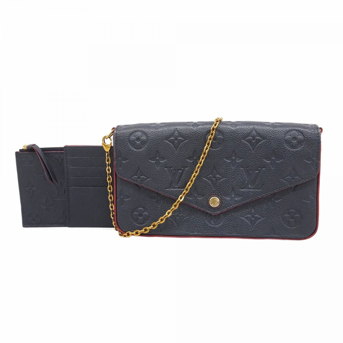 5hb0482-h】ルイヴィトン ショルダーウォレット モノグラム・アン  