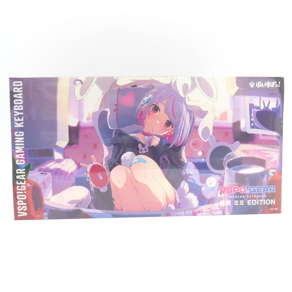 未開封】VSPO! GEAR ぶいすぽっ！ ゲーミングキーボード 兎咲ミミ