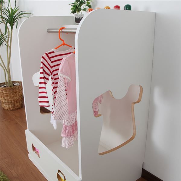子供用 洋服掛け