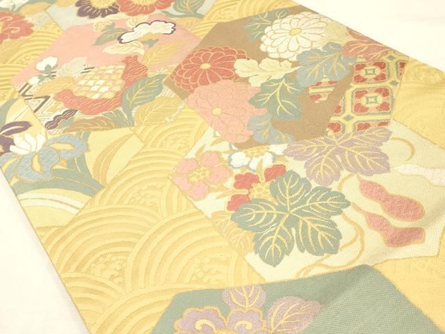 亀甲華絢爛 正絹