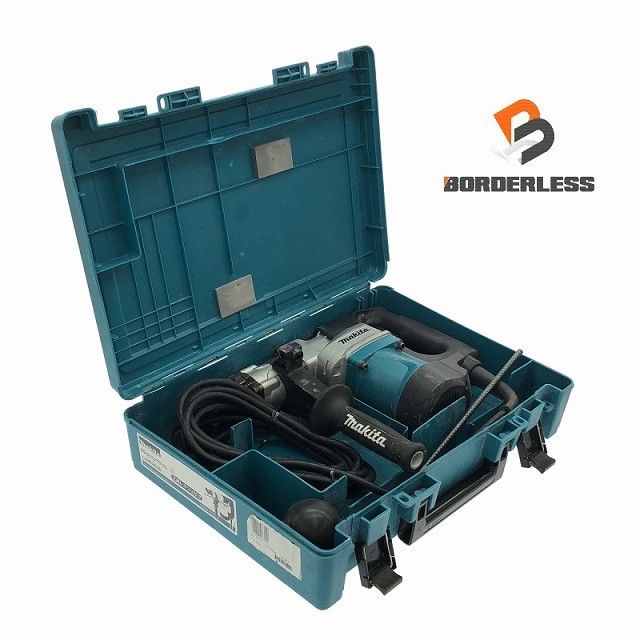 比較的 makita マキタ 100V 35mm ハンマドリル HR3530 ケース付 六角軸 コード式 ハンマードリル 電動ハンマー ハツリ機116770