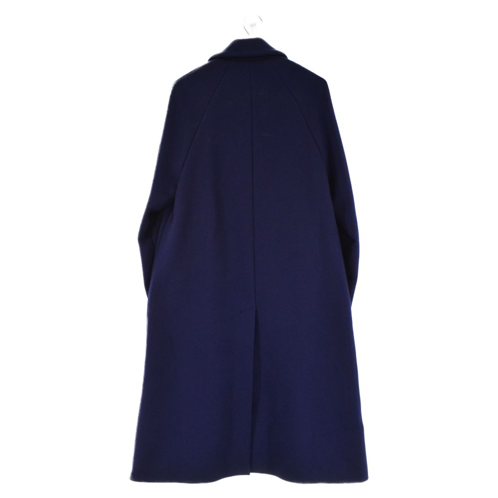 GUCCI (グッチ) 21AW GGボタン ウールコートジャケット ブルー 655261 