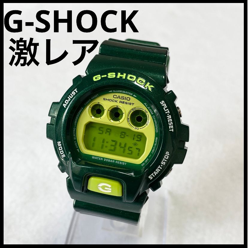 激レア・極美品】CASIO カシオ G-SHOCK Gショック ジーショック DW-6900CC 1289クレイジーカラー 三つ目 三ツ目 - メルカリ