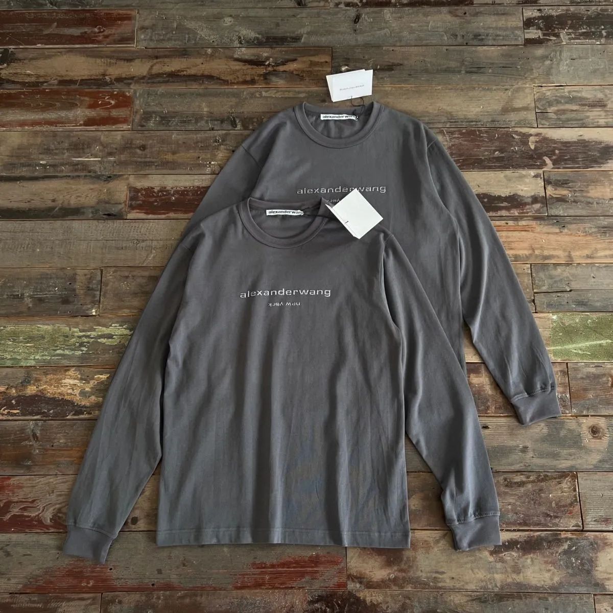 alexanderwang ロンT Tシャツ アレキサンダーワン ロゴ