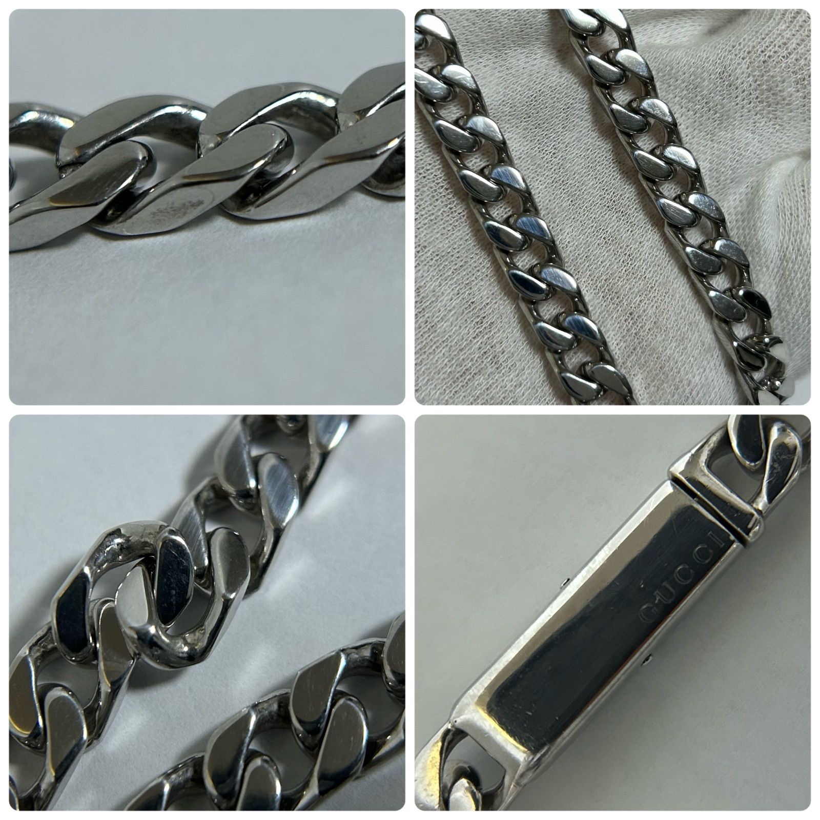 しゅおん様 グッチ 喜平 ネックレス Sterling Silver 925 GUCCI - メルカリ