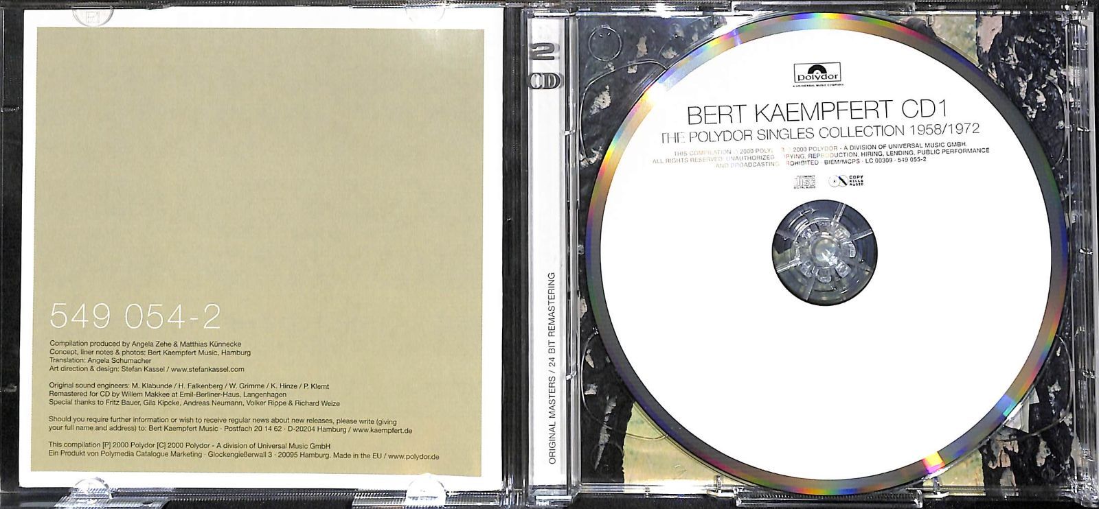 2CD】Bert Kaempfert The Polydor Singles Collection 1958/1972 ベルト・ケンプフェルト -  メルカリ