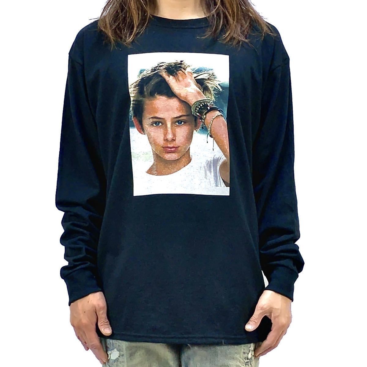 トップス SEE SEE S.F.C SUPER BIG BOARDER LS NAVY SEE SEE x S.F.C