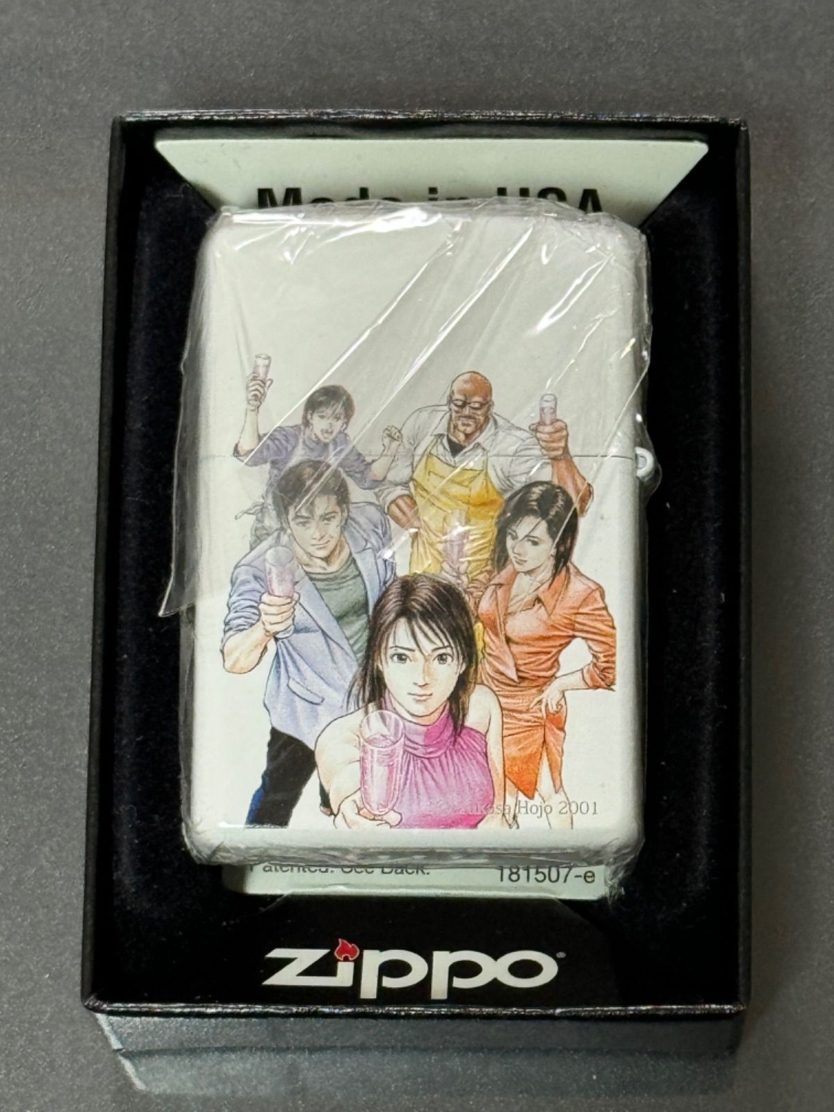 zippo シティーハンター エンジェルハート 限定品 CITY HUNTER 2008年製 Angel Heart RYO SAEBA 両面デザイン  北条司 デットストック シリアルナンバー NO.166 ケース 保証書 - メルカリ