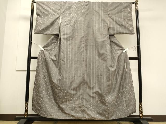 平和屋着物○二代目 川村久太郎 訪問着 牛首紬 吉祥文 正絹 逸品  