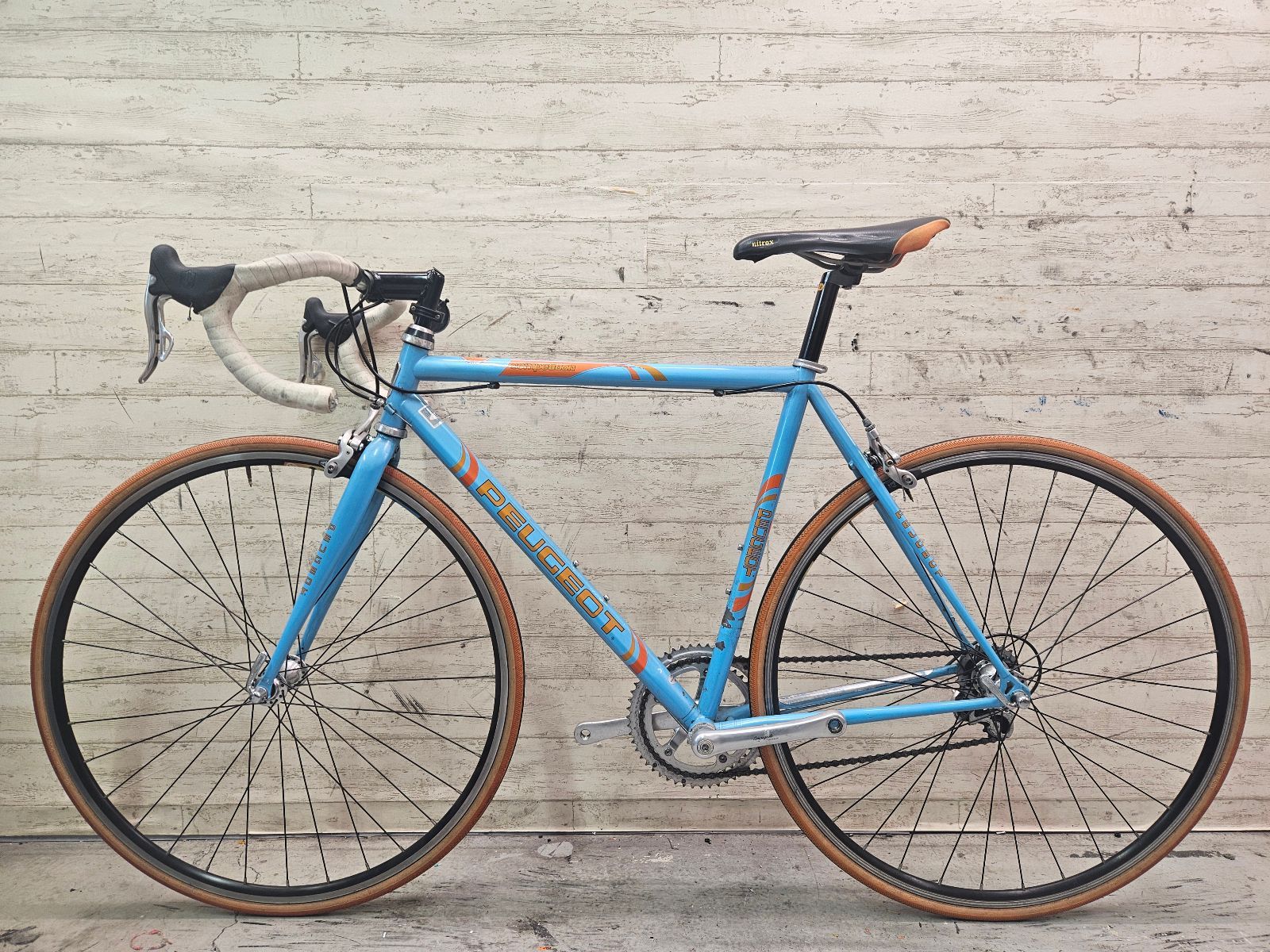 2088 ロードバイク ターコイズ 700c シマノ製 21段変速 ライト