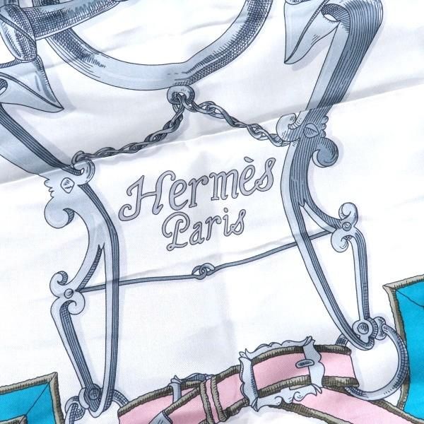 apzs エルメス HERMES スカーフ カレ140 L'INSTRVTION DV ROY